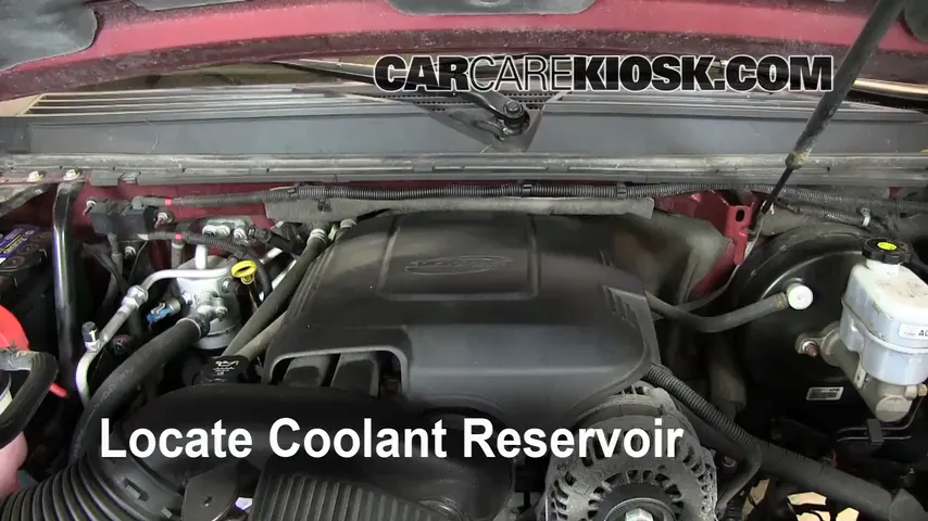 2008 GMC Yukon Denali 6.2L V8 Refrigerante (anticongelante) Cambiar refrigerante